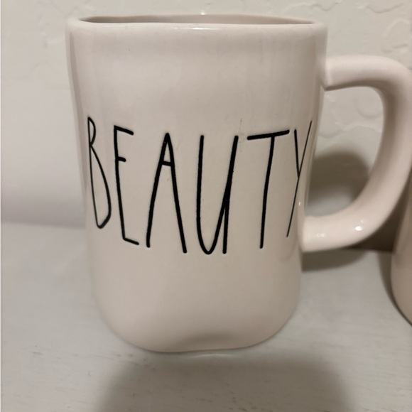 Rae Dunn Beauty and Beast Mugs - Picture 2 of 5